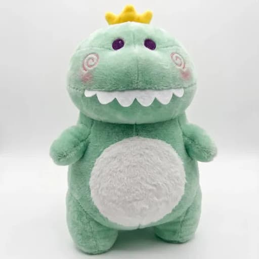 Pelúcia de dinossauro verde